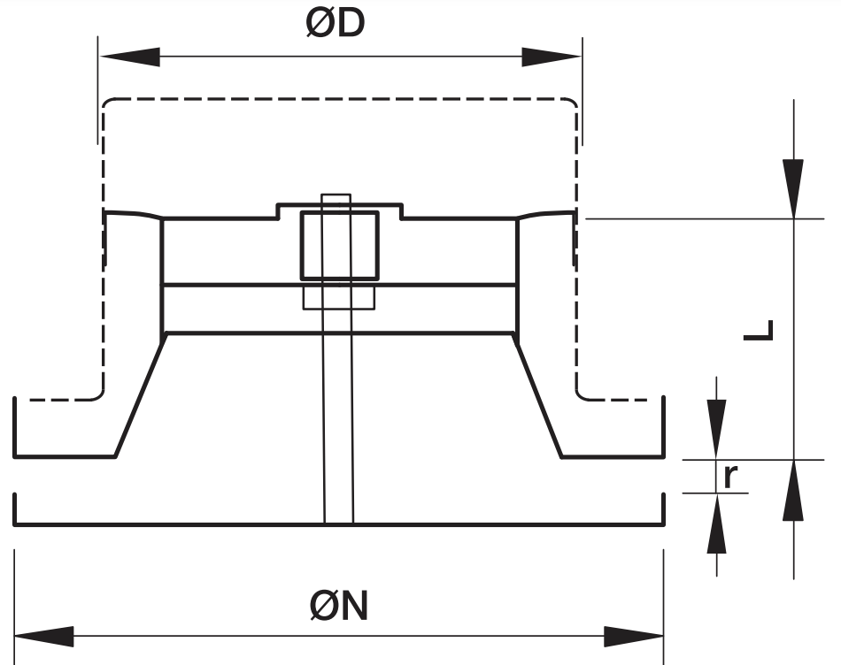 SVA-200-RAL9016 - Ventilatieventiel afvoer staal met verstelbare kern - 200mm